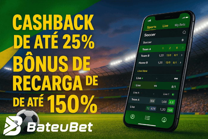 BATEUBET Esporte - Bônus vencedores em apostas esportivas